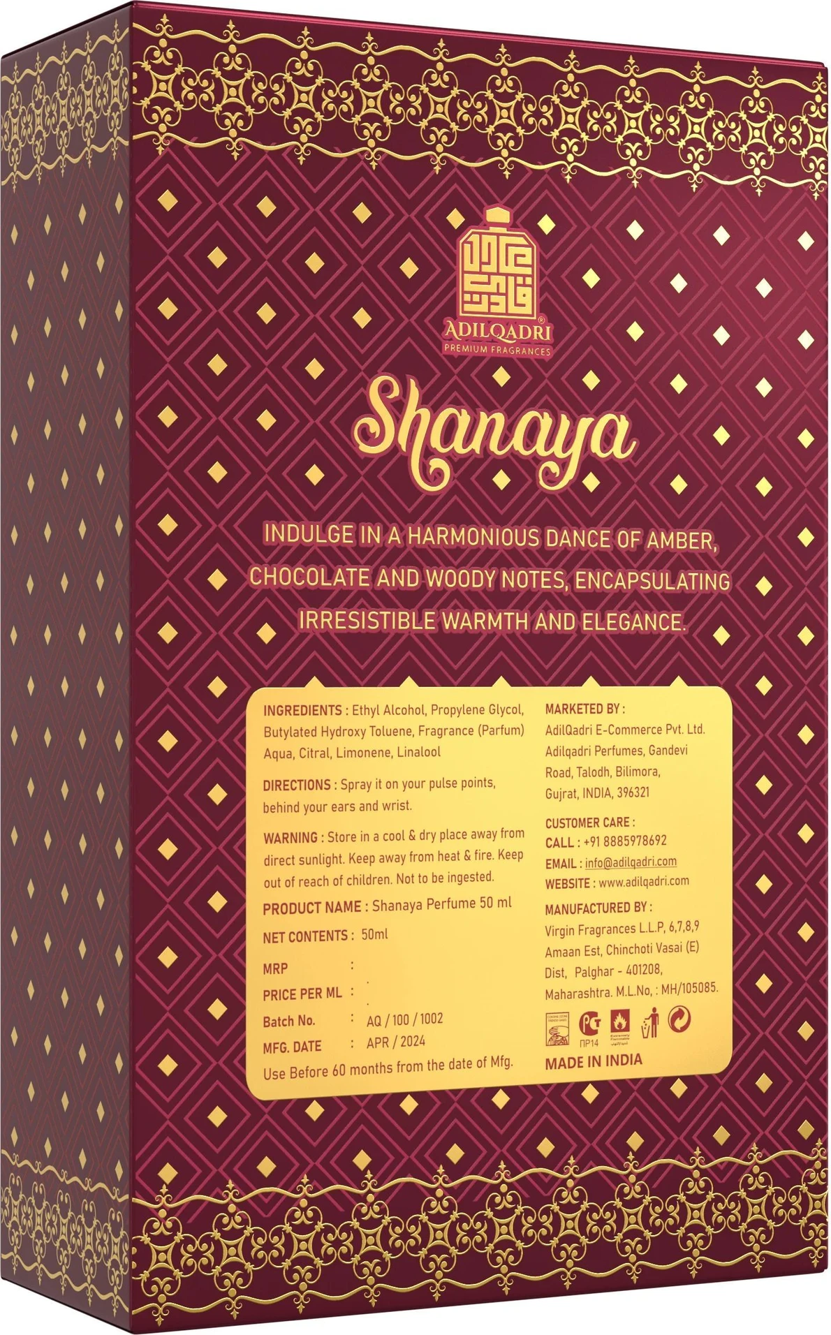 Adilqadri Shanaya Perfume - Image 3