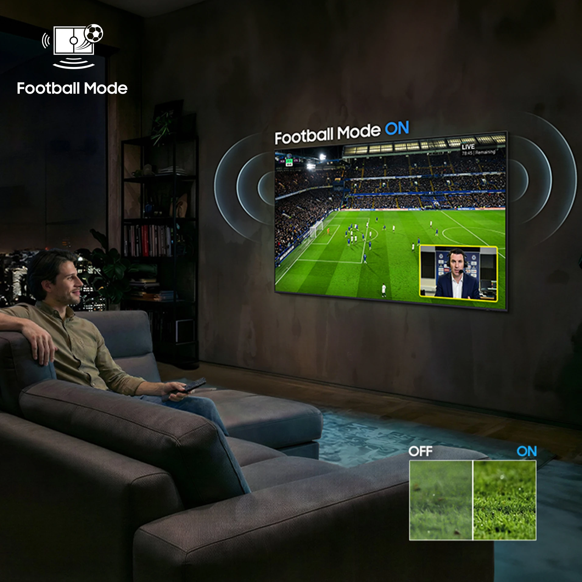 Samsung Crystal 4K Vision AI 138 cm (55 inch) Ultra HD (4K) LED - Image 12